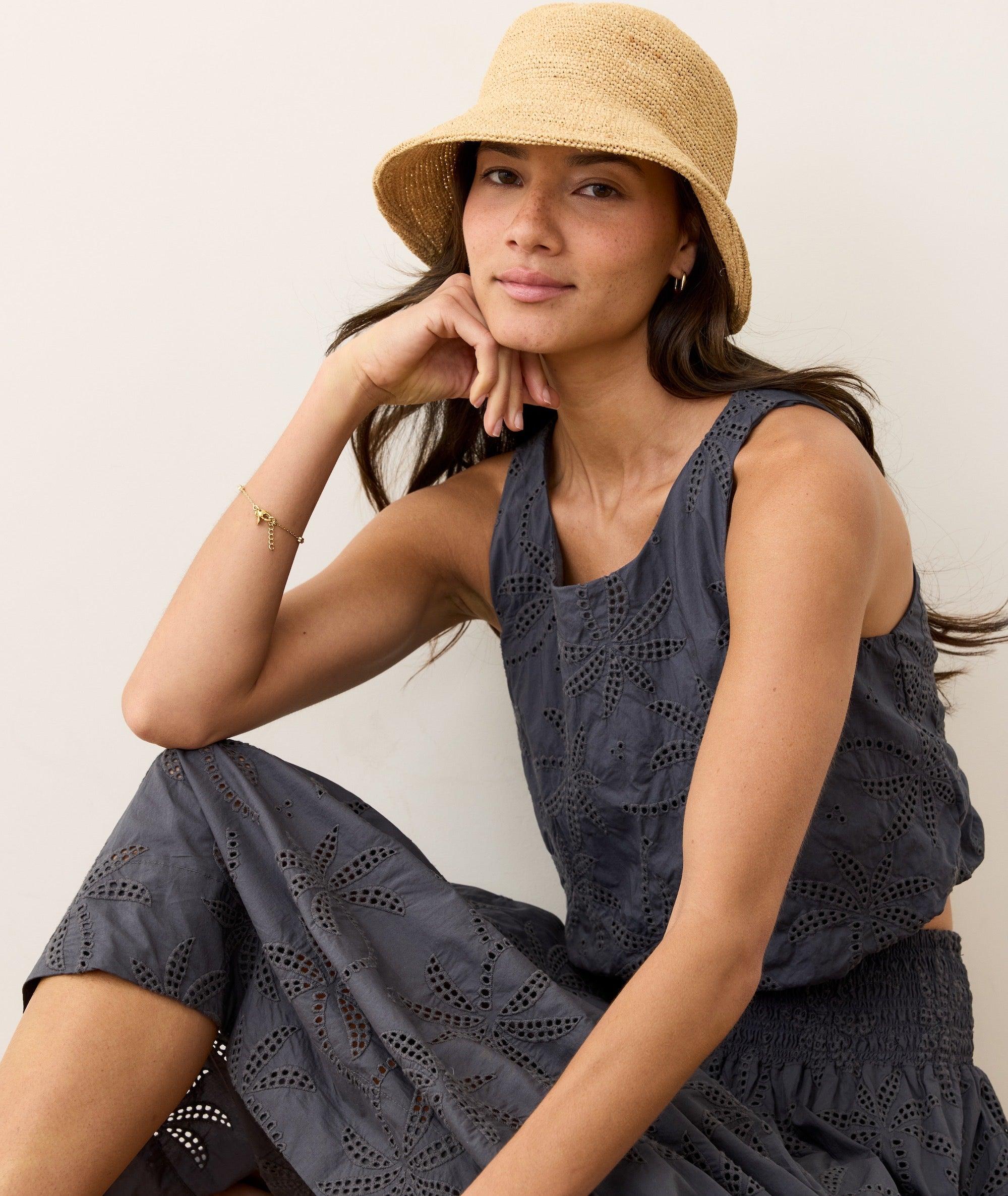 Sage Eyelet Bubble Tank Product Image