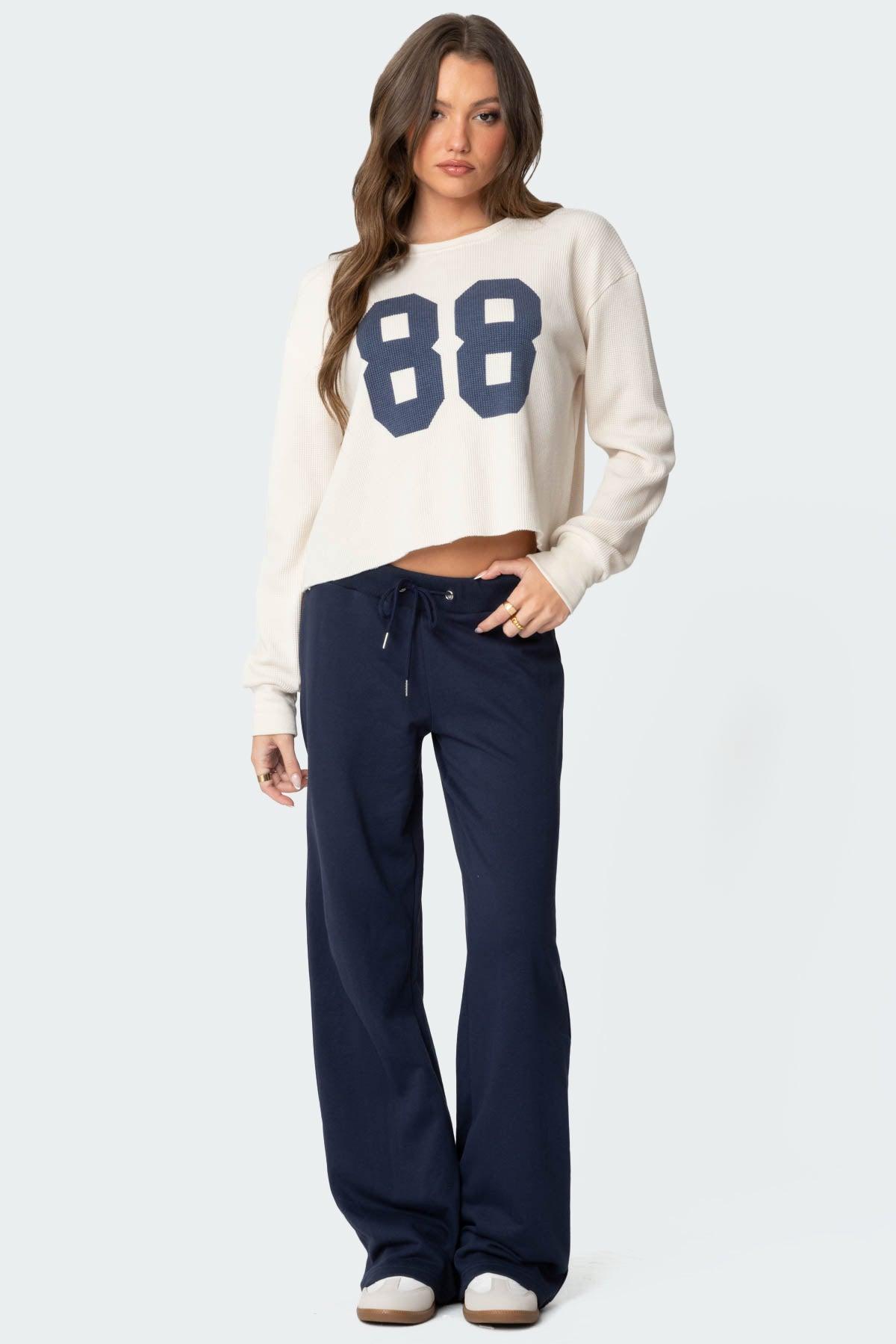 Quinn Straight Leg Sweatpants Product Image
