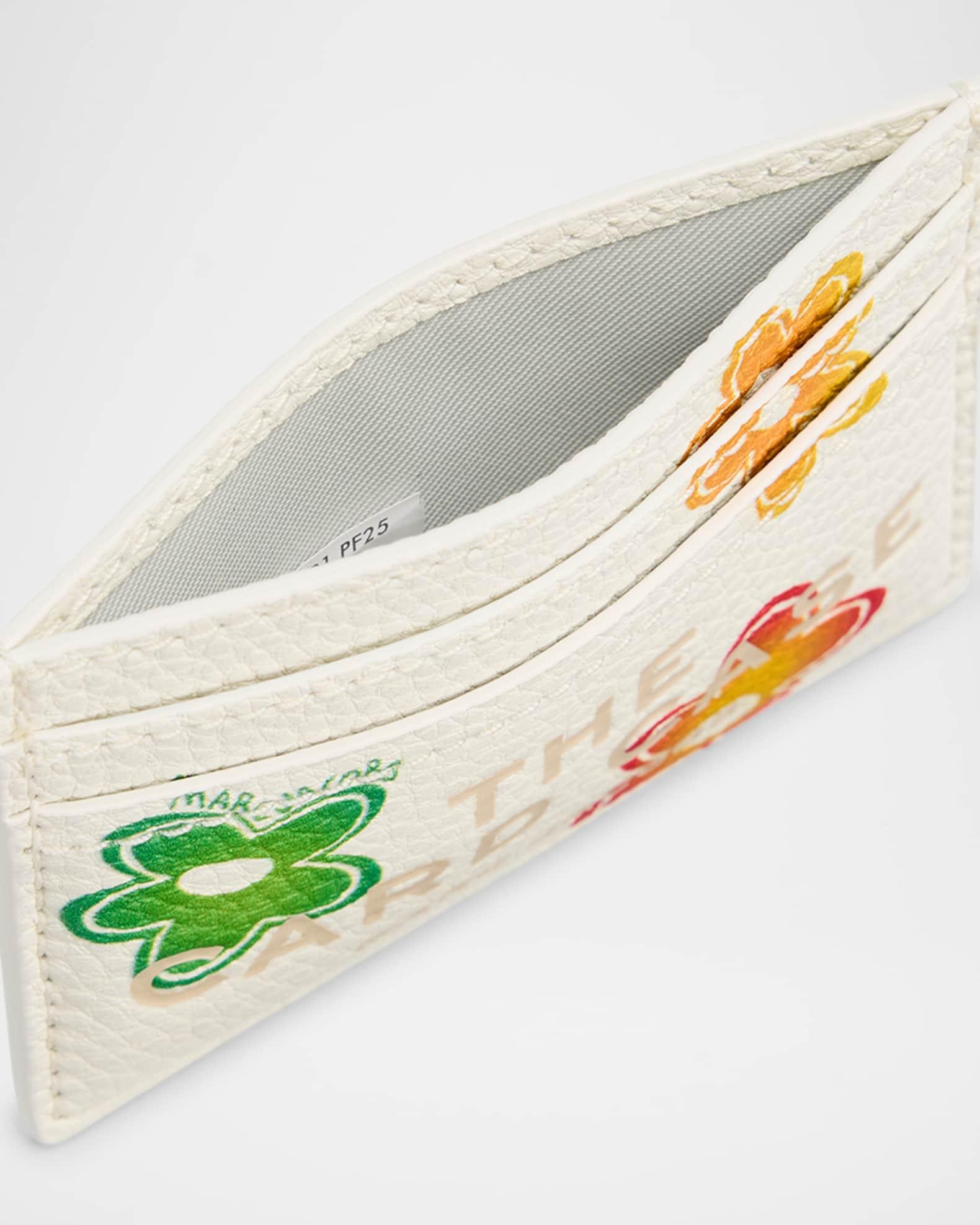 Wild Daisy Leather Card Case Product Image