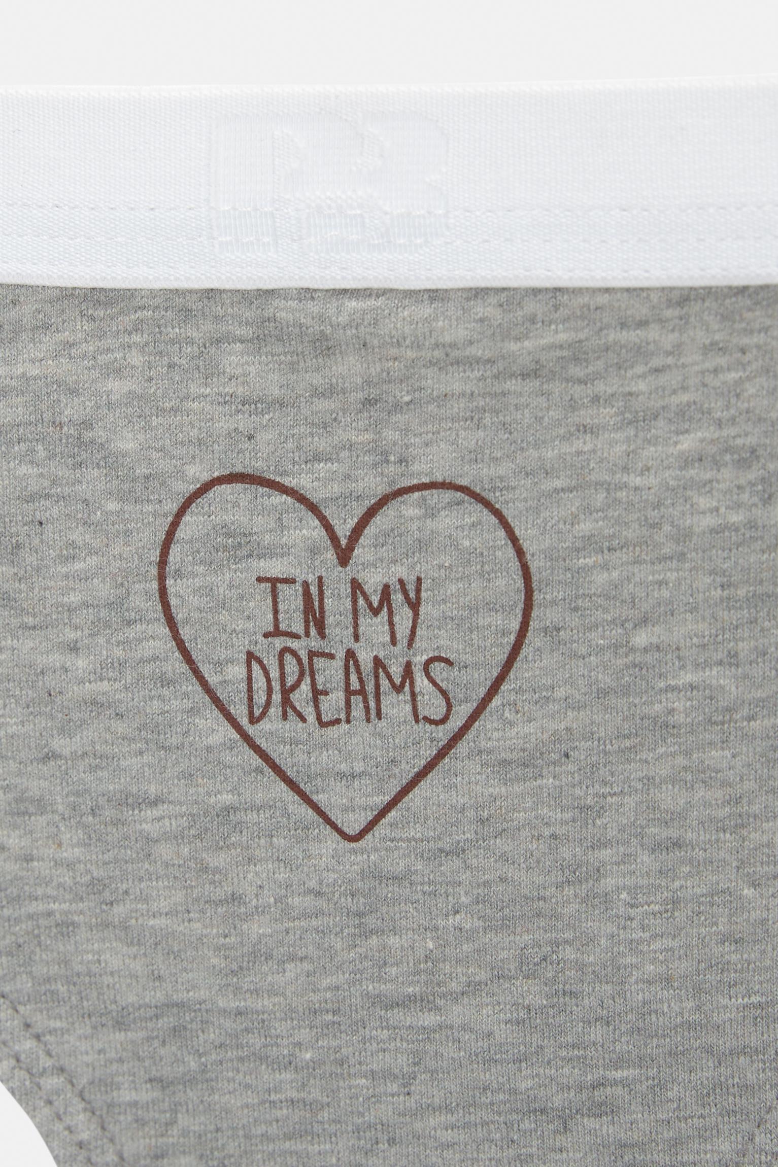 3-pack of heart print thongs Product Image