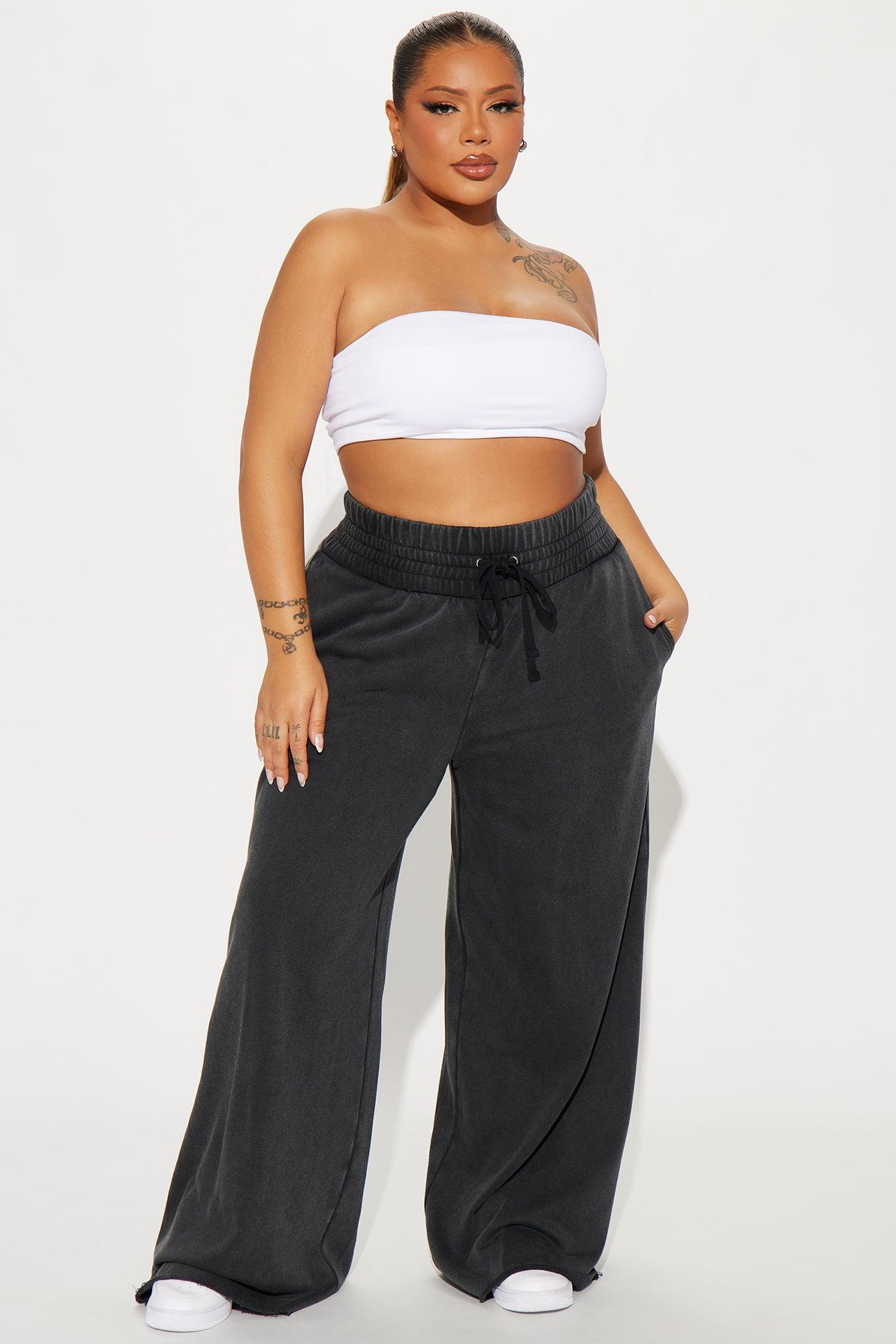 Off Duty Washed Lounge Pant - Black Product Image