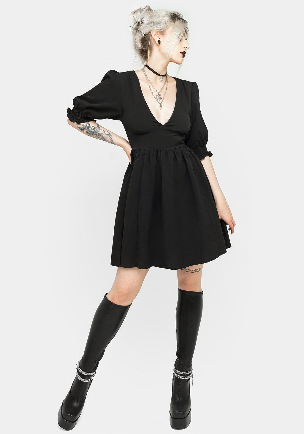 Divination Textured Mini Dress Product Image