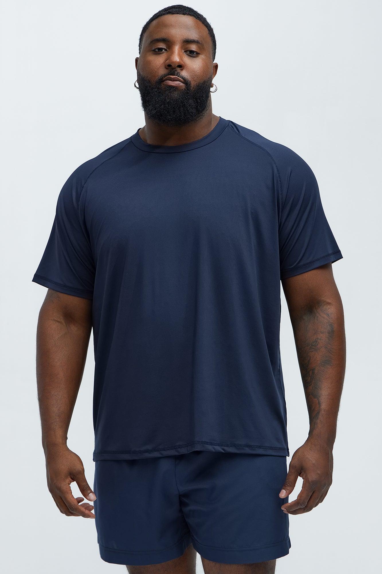 Vital Active Raglan Tee - Navy Product Image