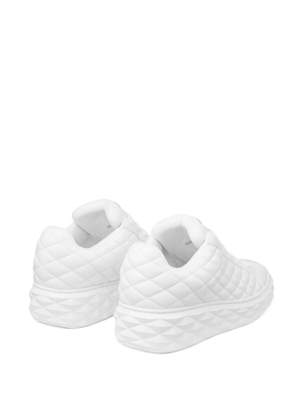 quilted lace-up sneakers Product Image