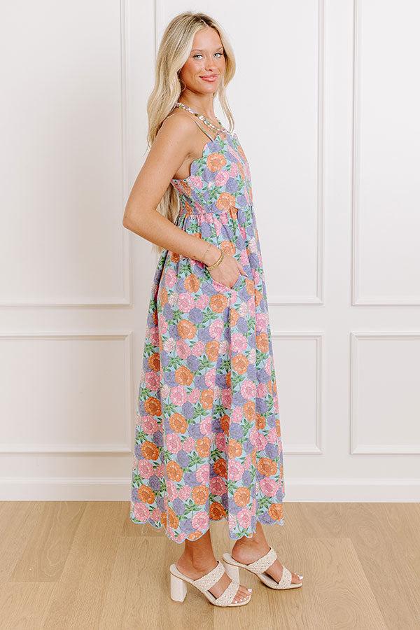 Floral Meadows Midi Dress Product Image