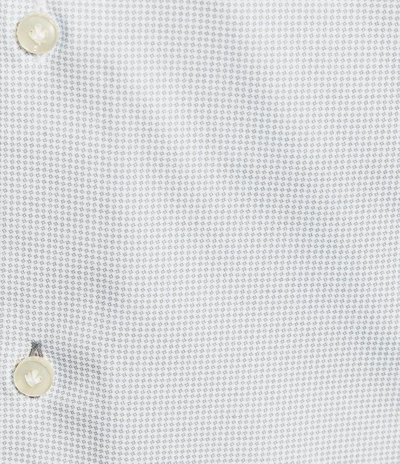 Daniel Cremieux Signature Label Luxe Stretch Micro Pattern Long Sleeve Woven Shirt Product Image