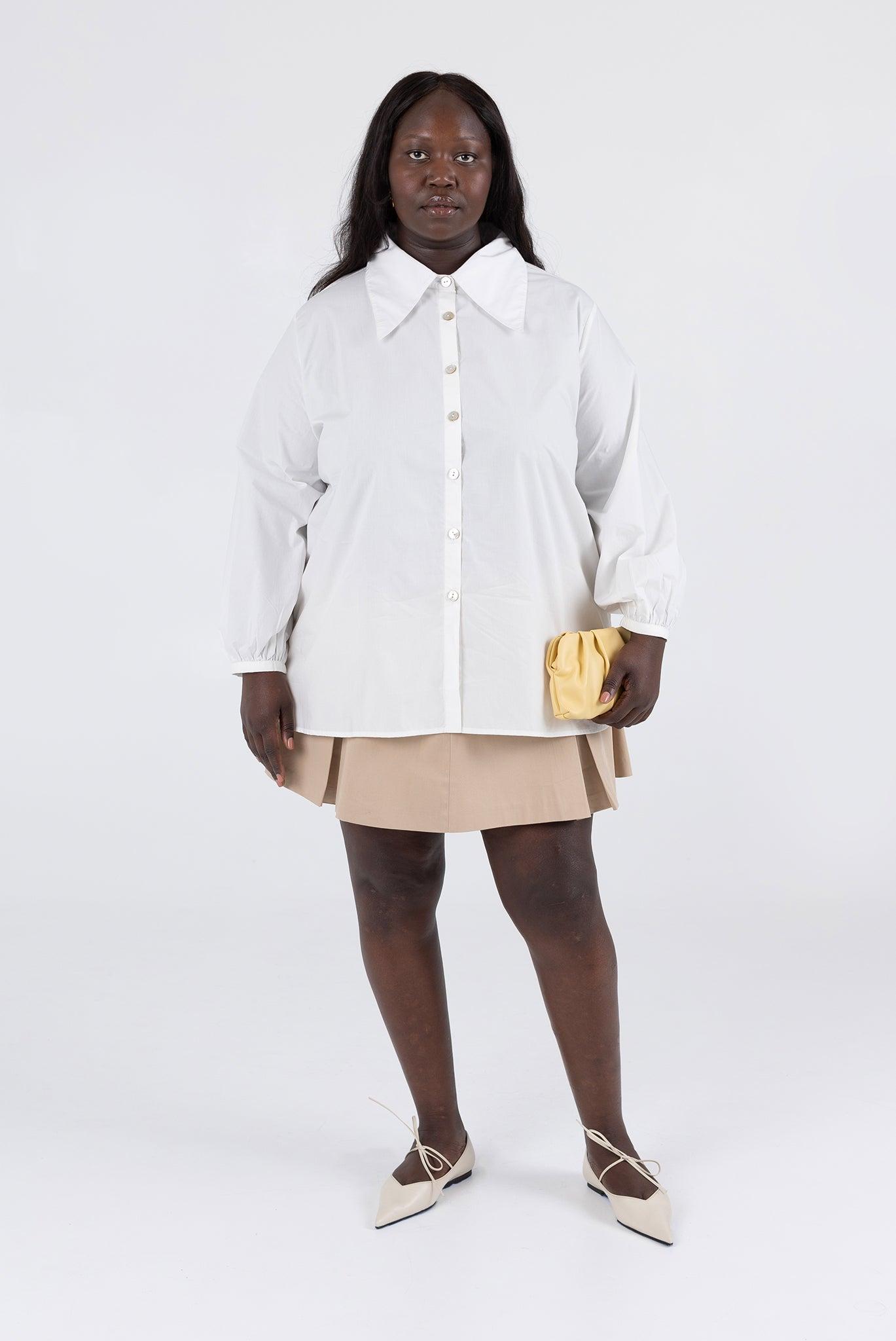 Thea Mini Skirt - Blonde Product Image