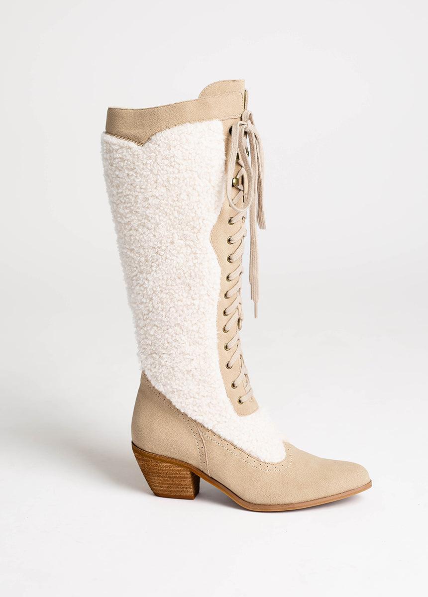 Kiko Tall Boots in Tan Female Product Image