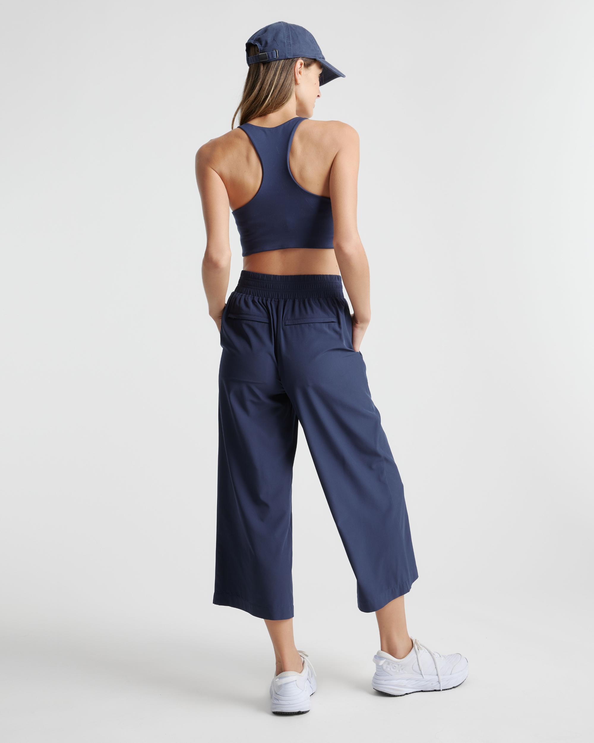 Quince | Women's Performance Tech Wide Leg Pants Recycled Polyester Product Image