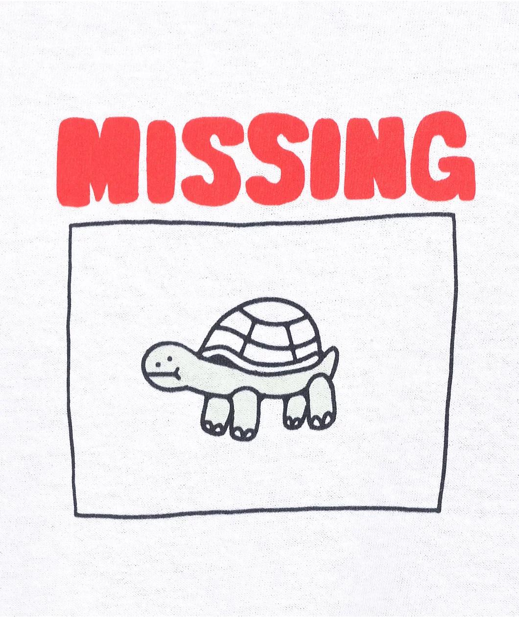 A.LAB Jerry Turtle White T-Shirt Product Image