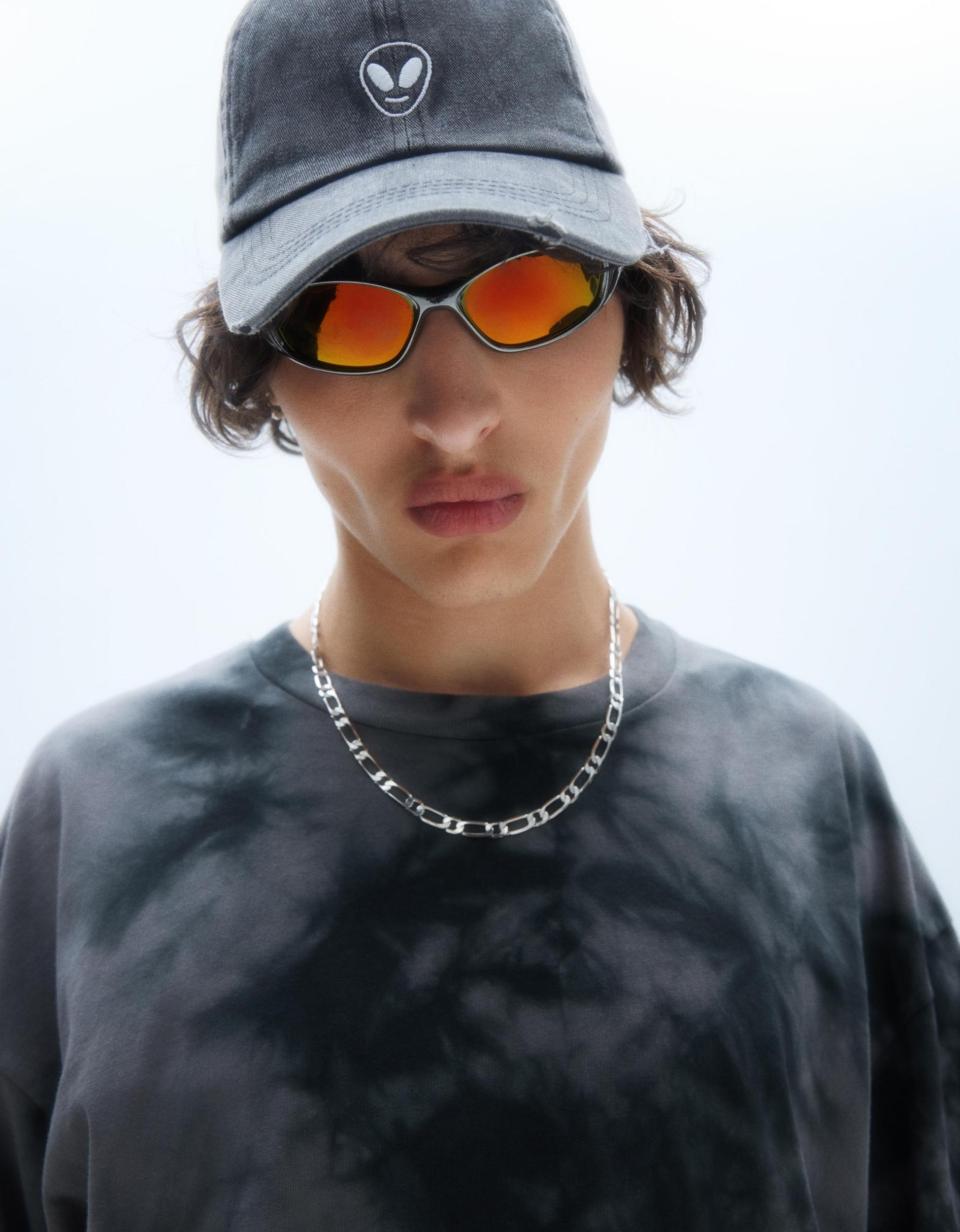 Oversize short sleeve tie-dye T-shirt Product Image