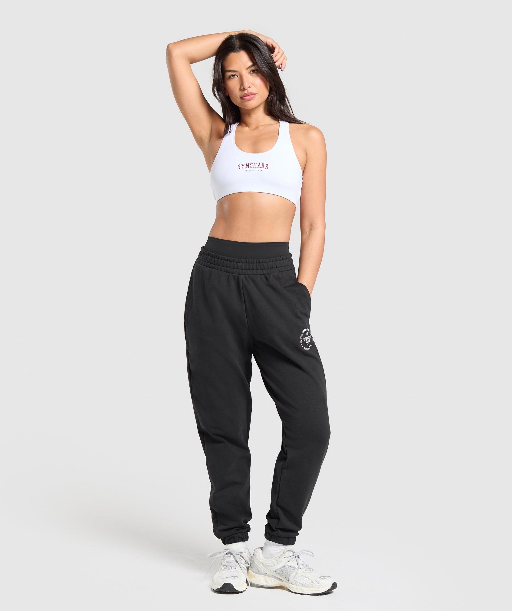 Gymshark Lifestyle Club Cotton Bralette - White Female Product Image