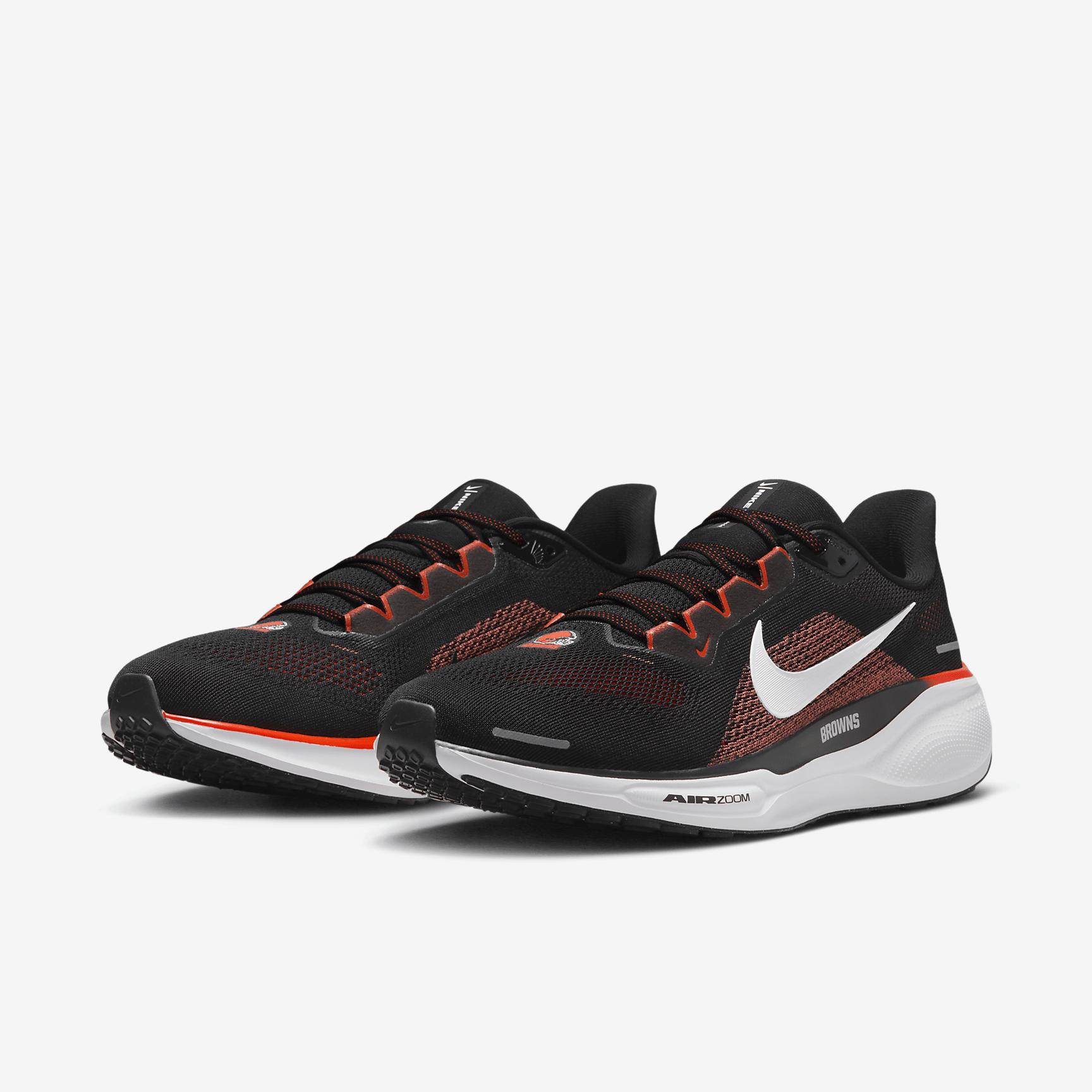 Nike Pegasus 41 NFL Cleveland Browns Men's Road Running Shoes Product Image