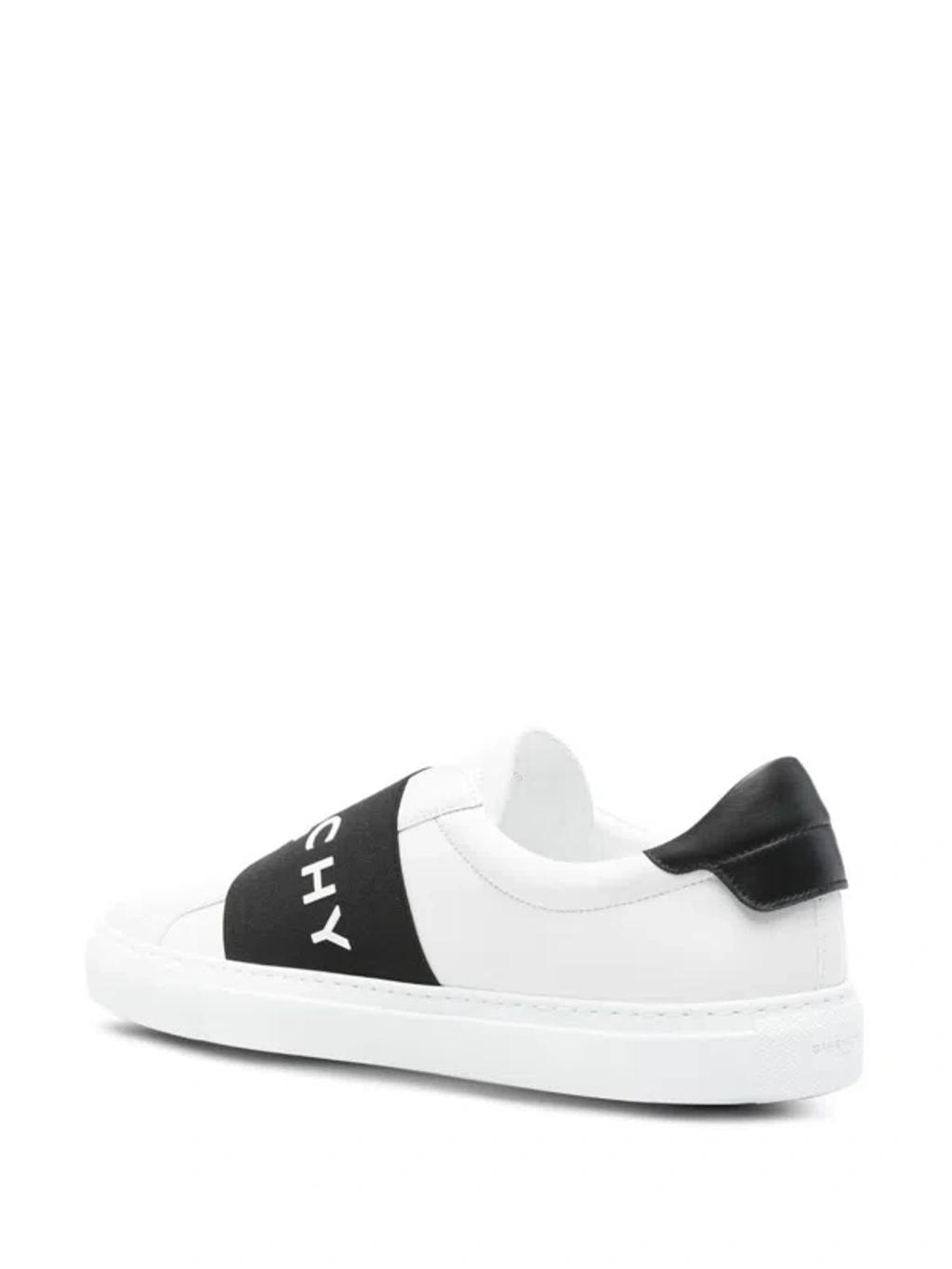 GIVENCHY Urban Street Sneakers In Leather With Elastic Band In Multi Product Image