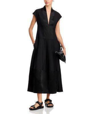 V Neck Bubble Dress Product Image