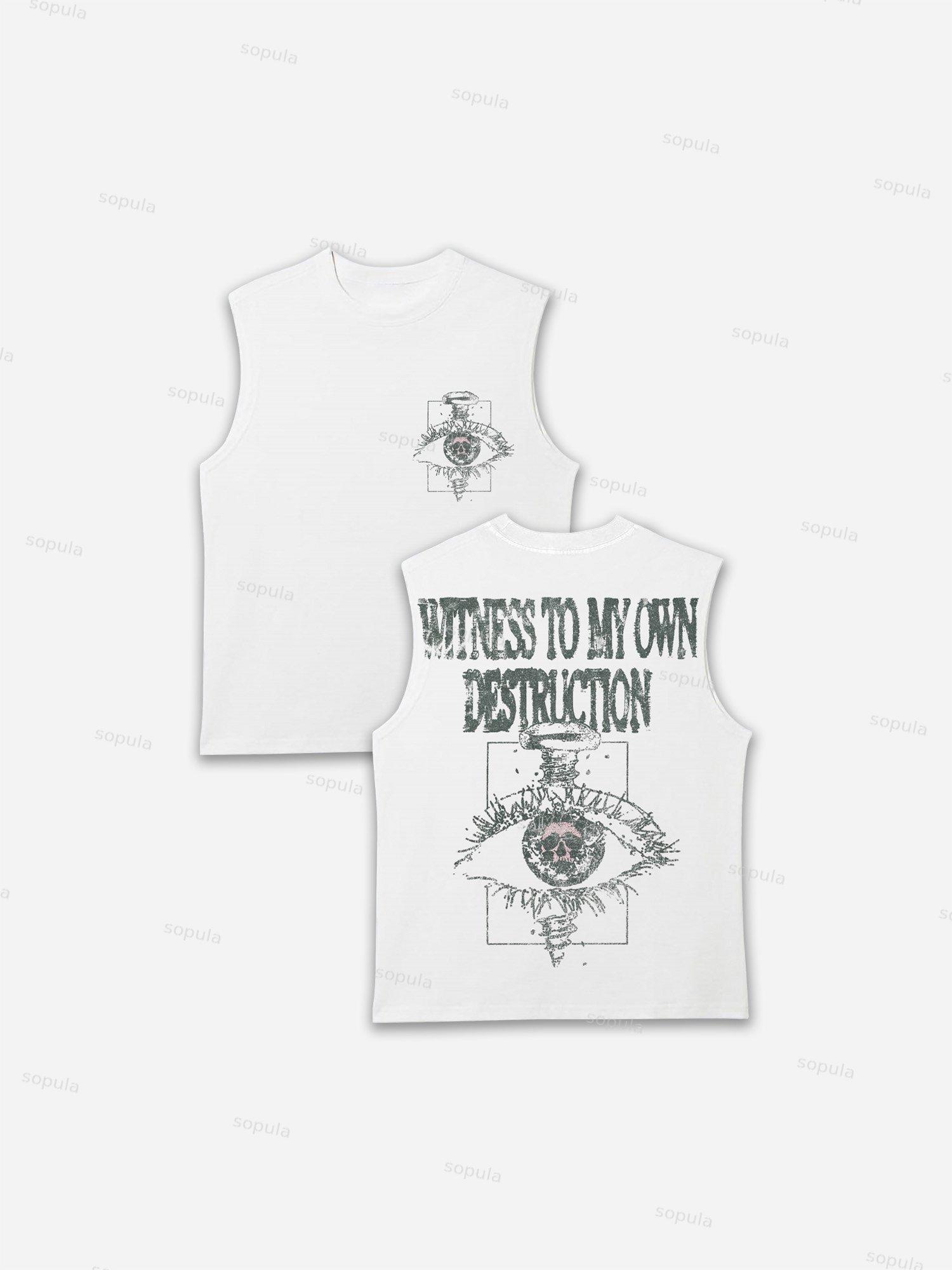 Witness To My Own Destruction Tank Top Product Image