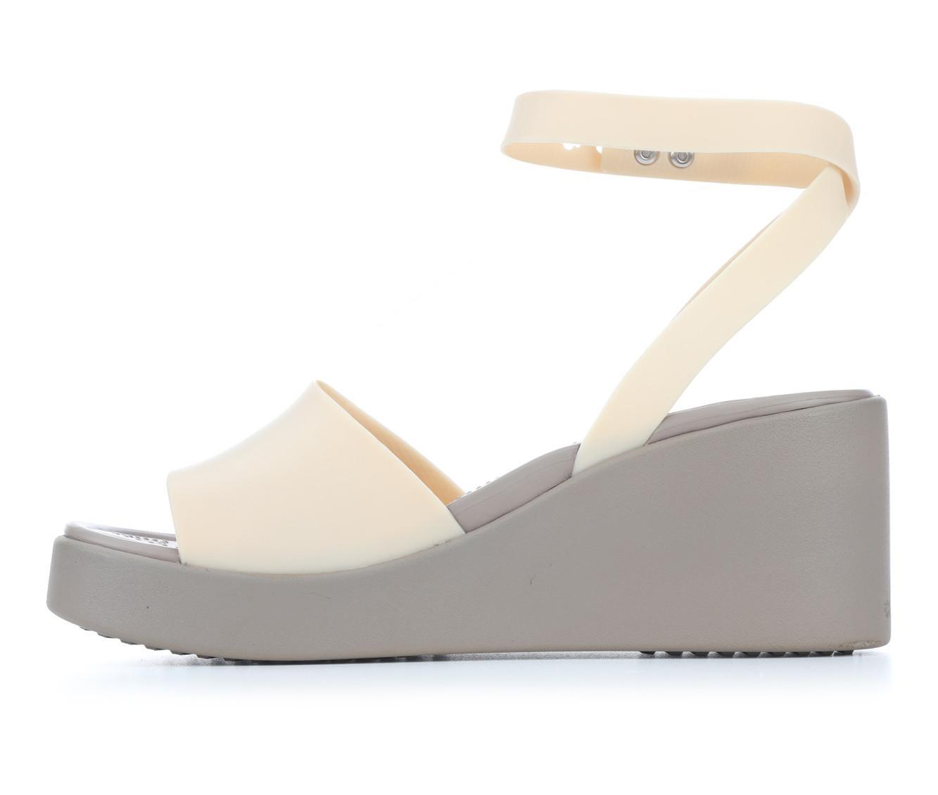 Women's Crocs Brooklyn Ankle Strap Wedge Product Image