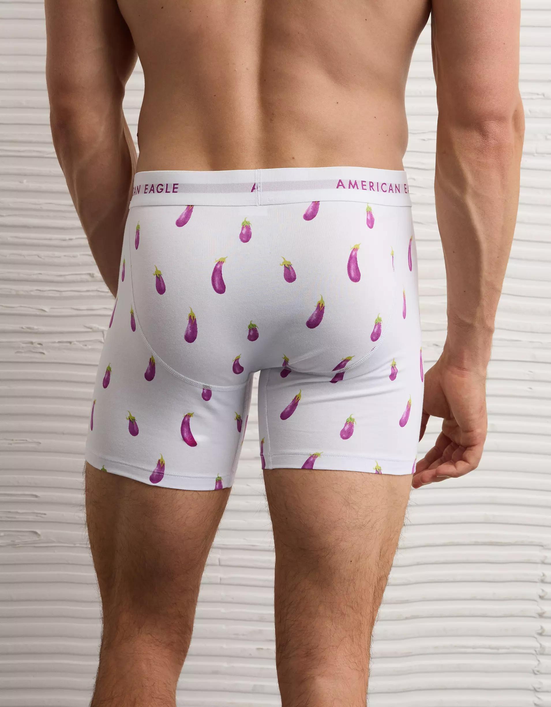 AEO Men's Eggplant 6" Classic Boxer Brief Product Image