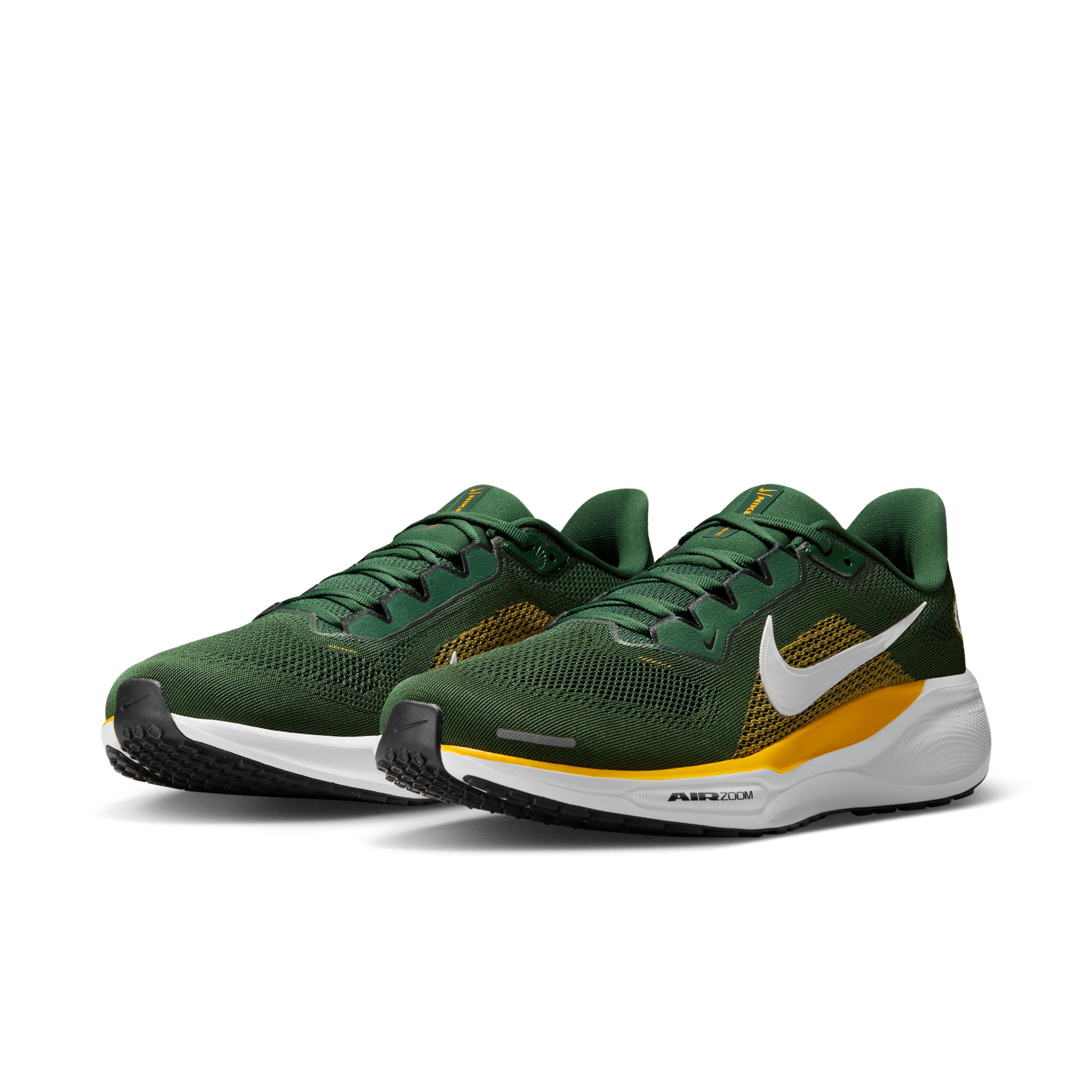 Green Bay Packers Pegasus 41 Nike Mens NFL Road Running Shoes | IB3216-300 Product Image
