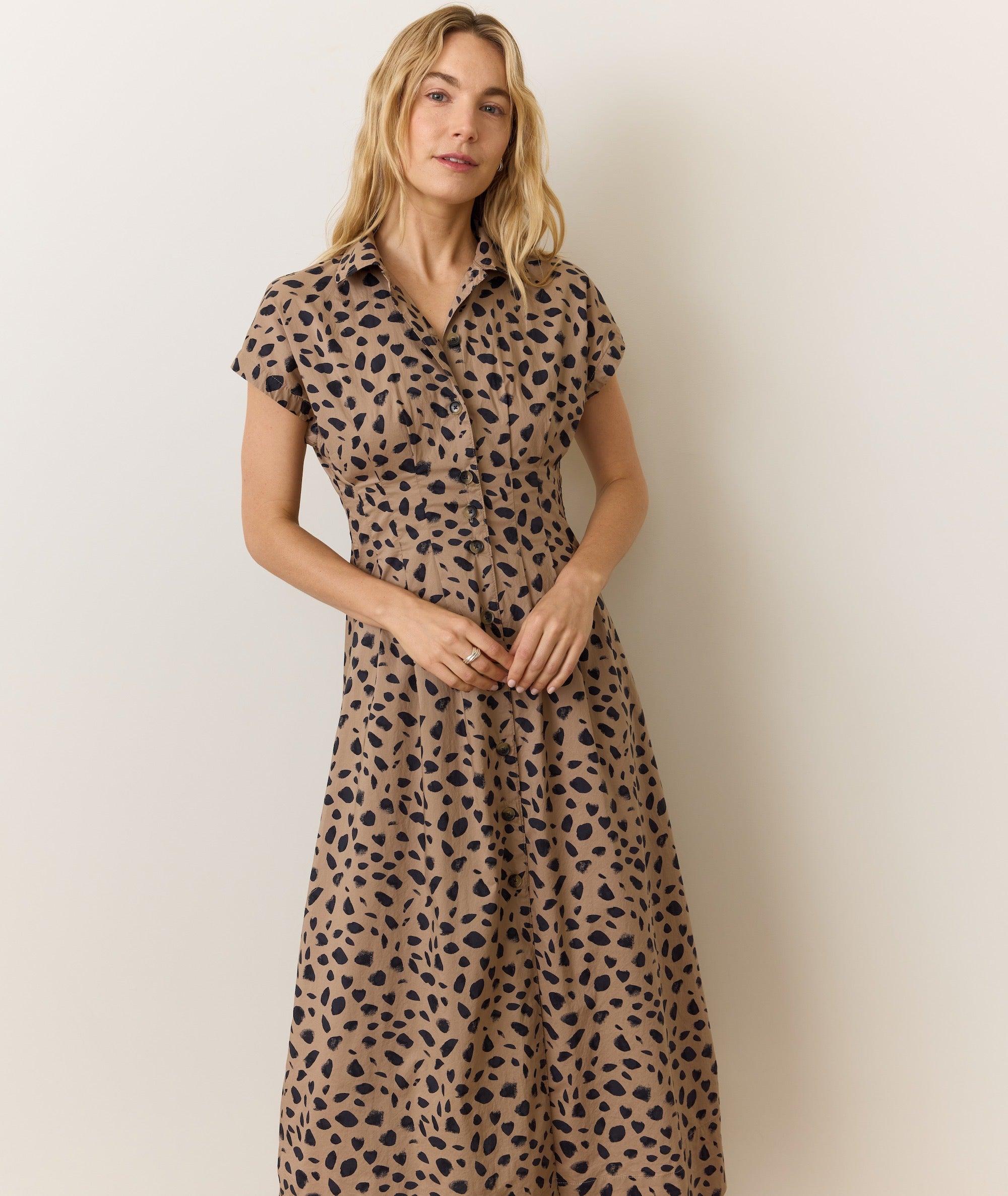 Arden Midi Shirt Dress Product Image