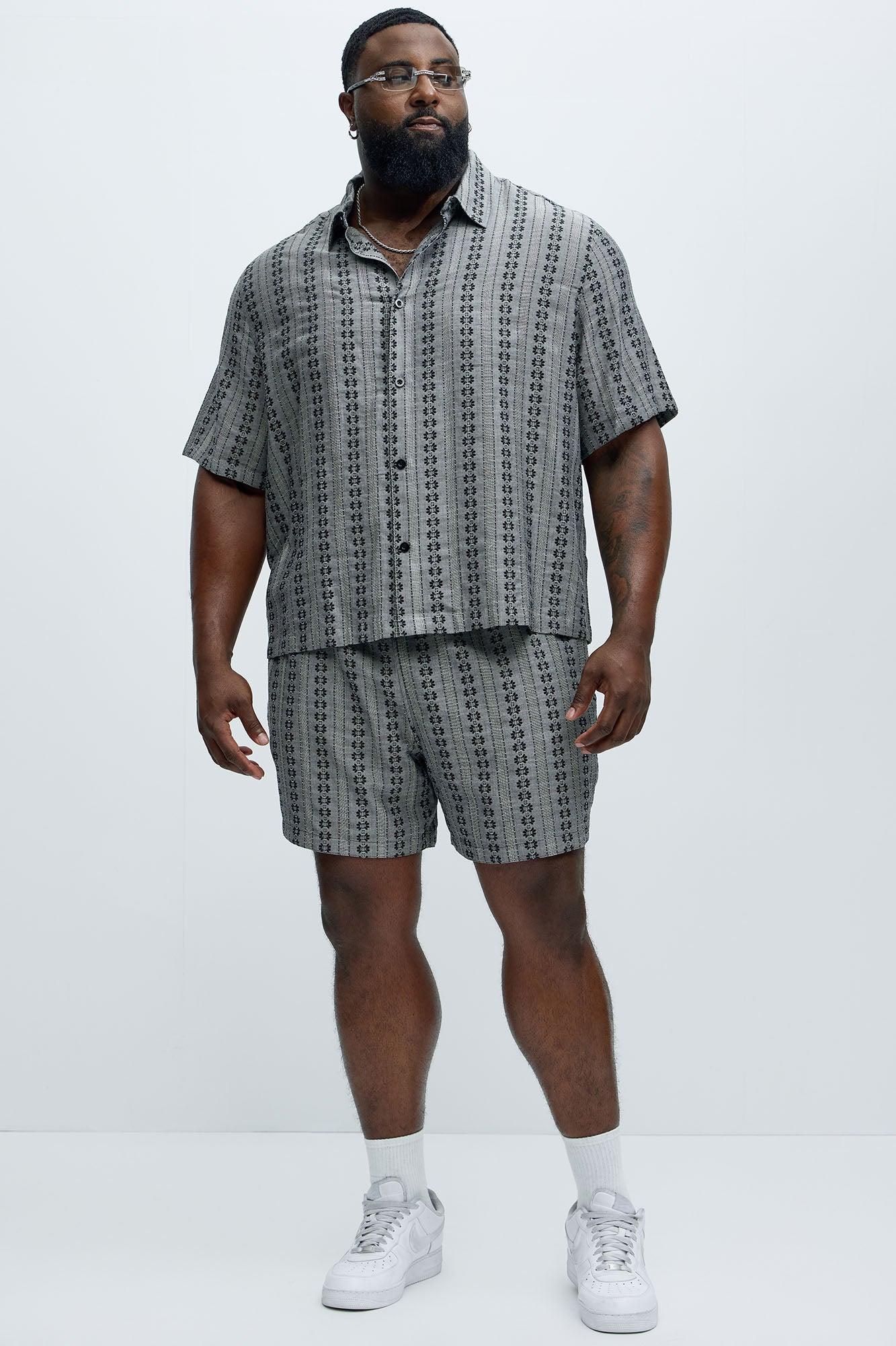 Denali Floral Warm Up Shorts - Black/combo Product Image