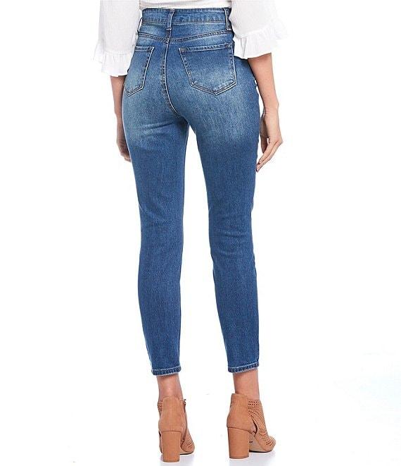 Hippie Laundry Almost Vintage Super High Rise Skinny Jeans Product Image