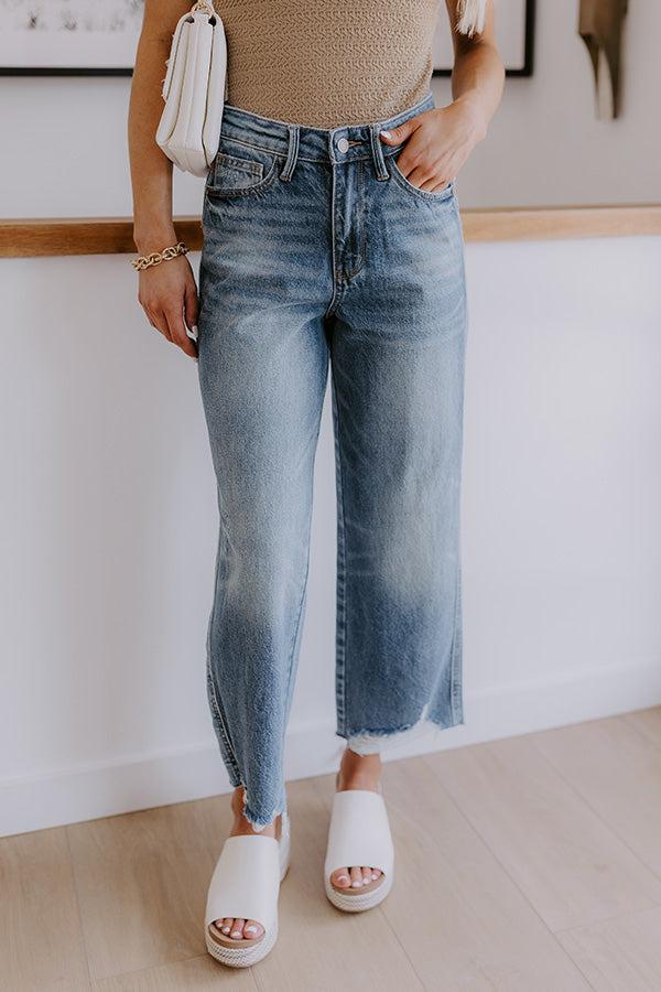 JUDY BLUE Raelynn High Waist Crop Jean Product Image