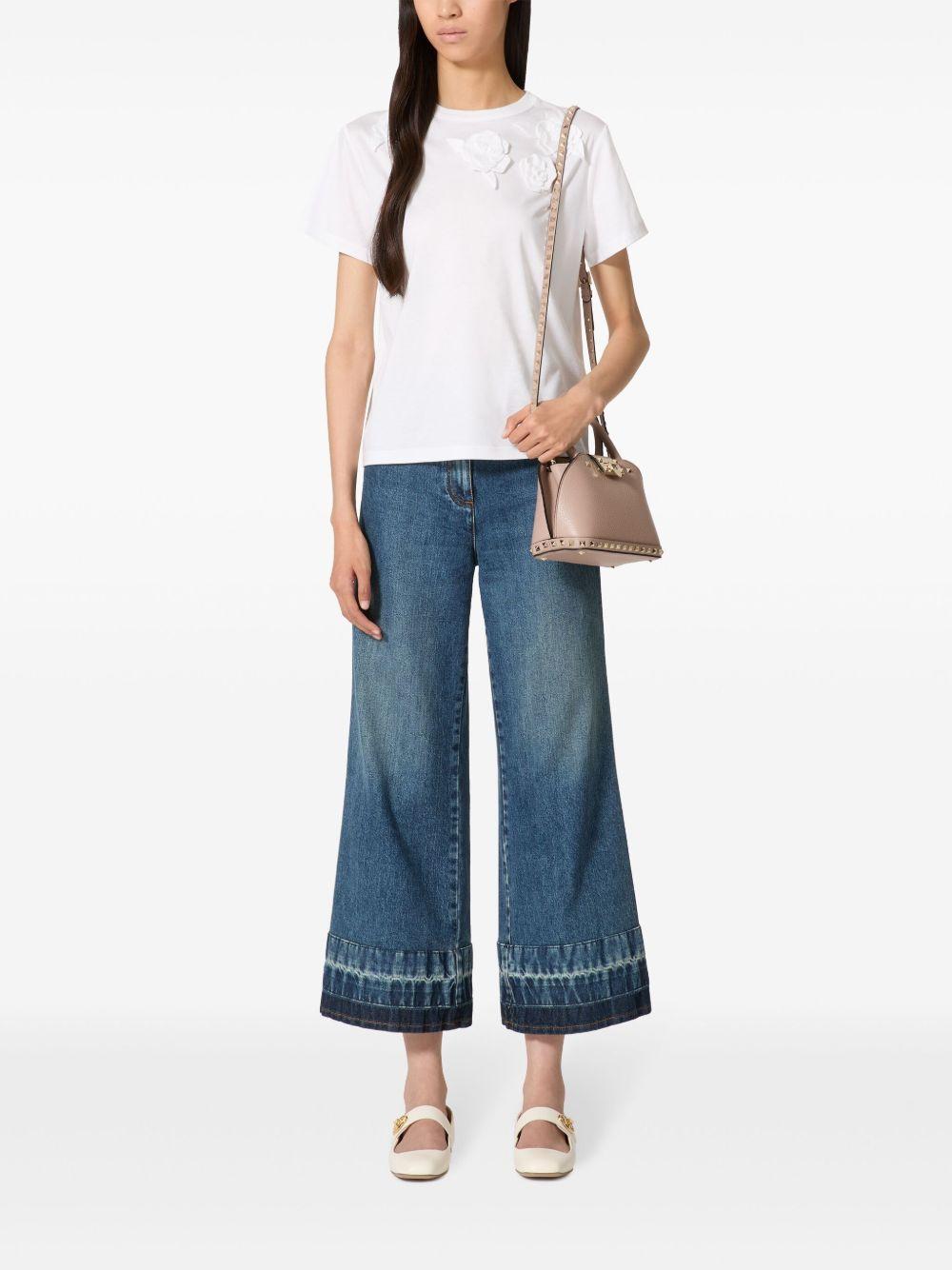 rockstud leather tote bag Product Image