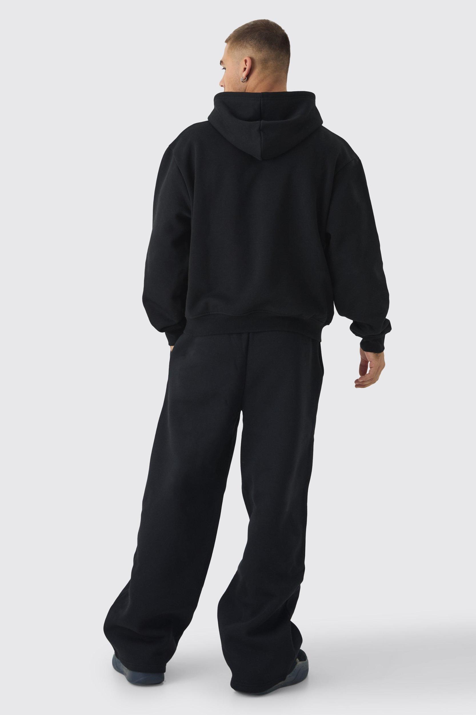 Wide Leg Star Printed Sweatpants | boohooMAN USA Product Image