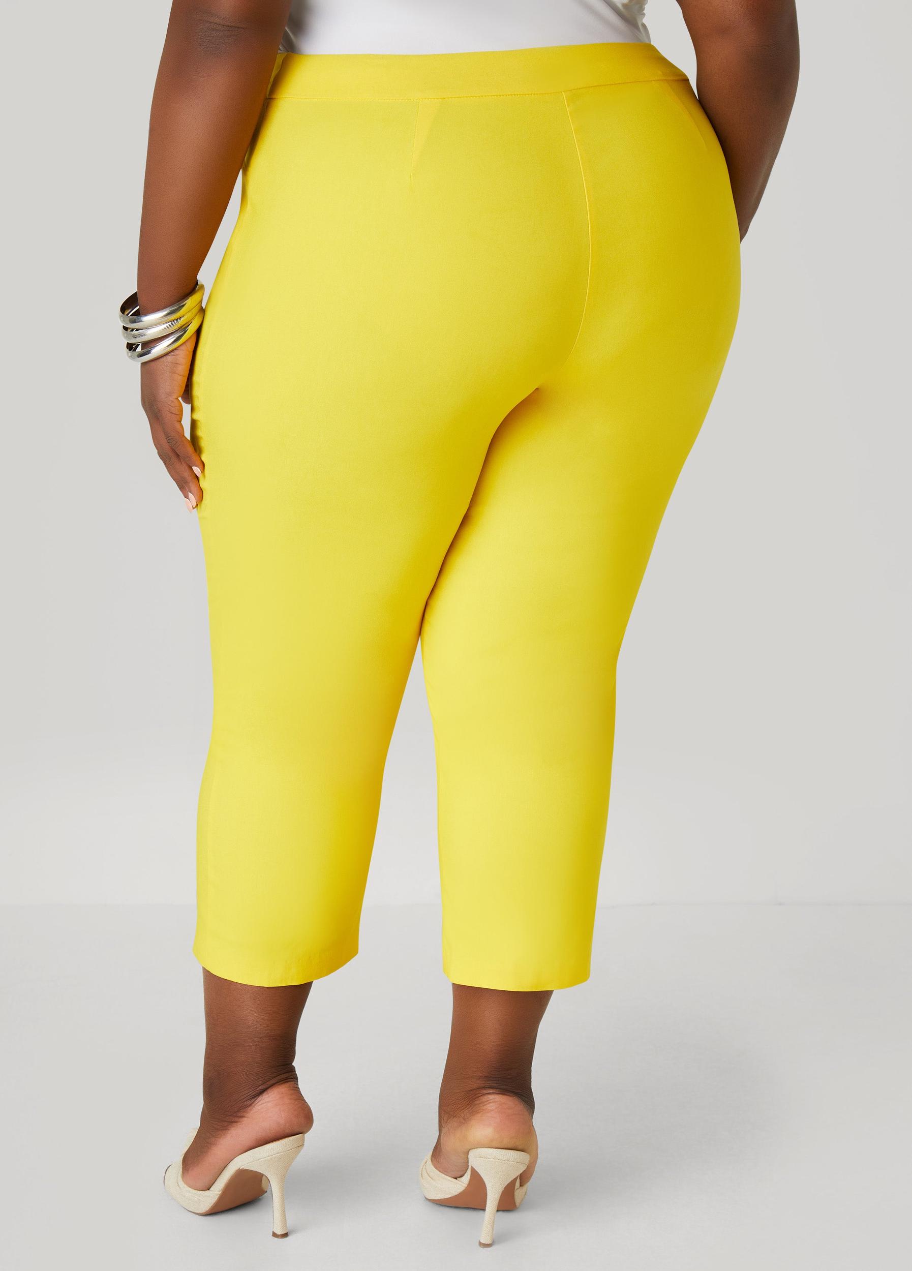Plus Size Millennium Pull On Capris Ashley Stewart Product Image
