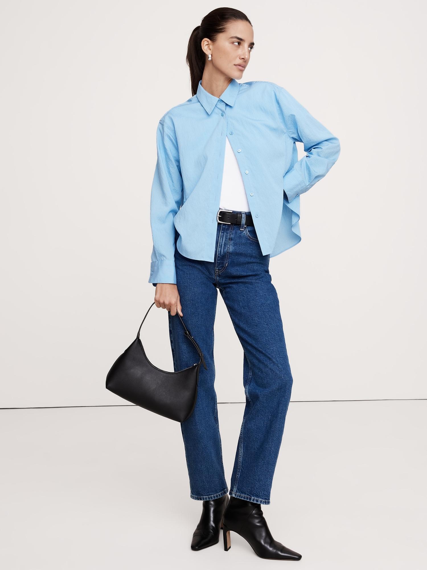 Oversized Side-Split Shirt Product Image