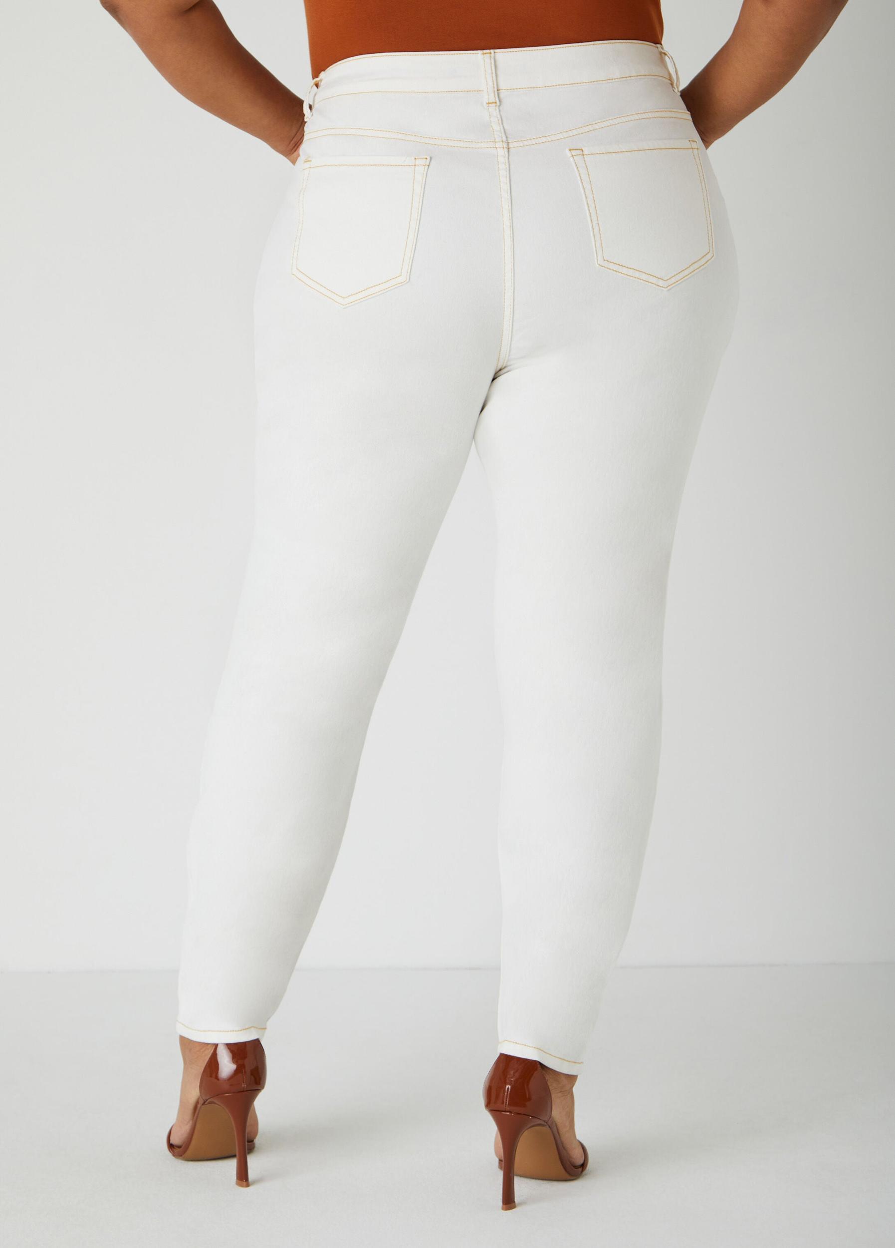 High Waist Skinny Jeans Product Image