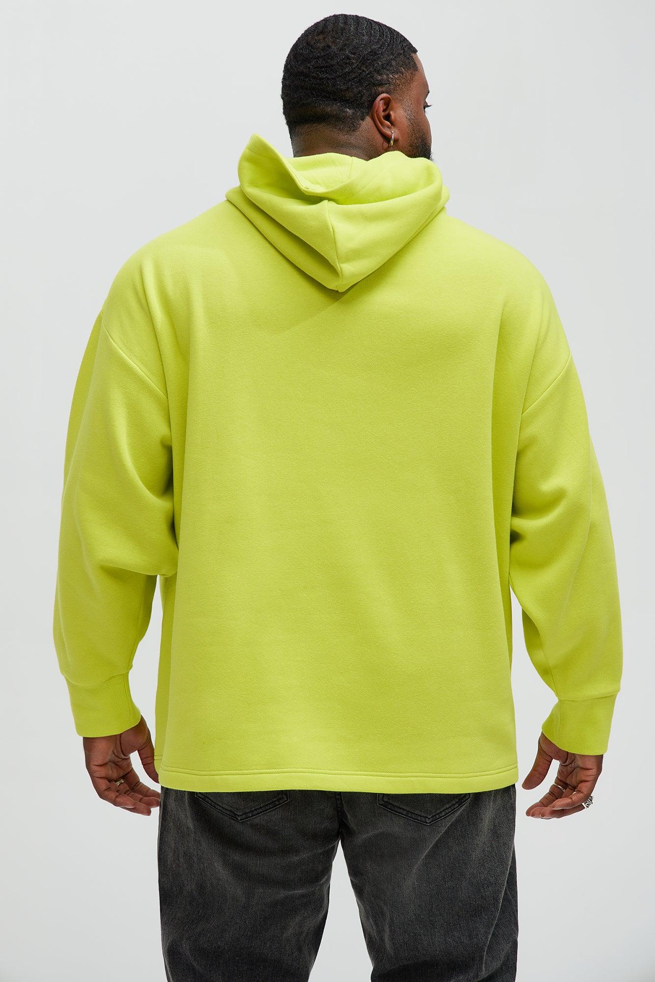 Tyson On The Go Hoodie - Neon Green Product Image