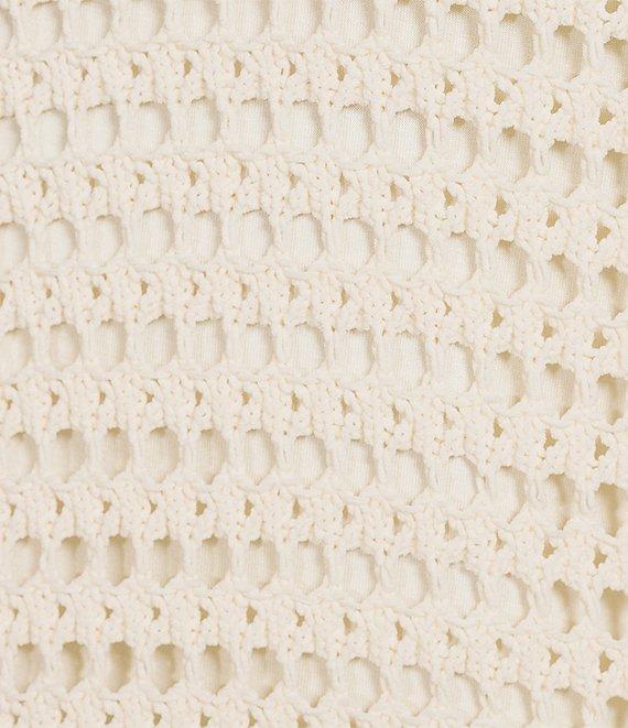 Westbound Knit Short Sleeve Polo Top Product Image