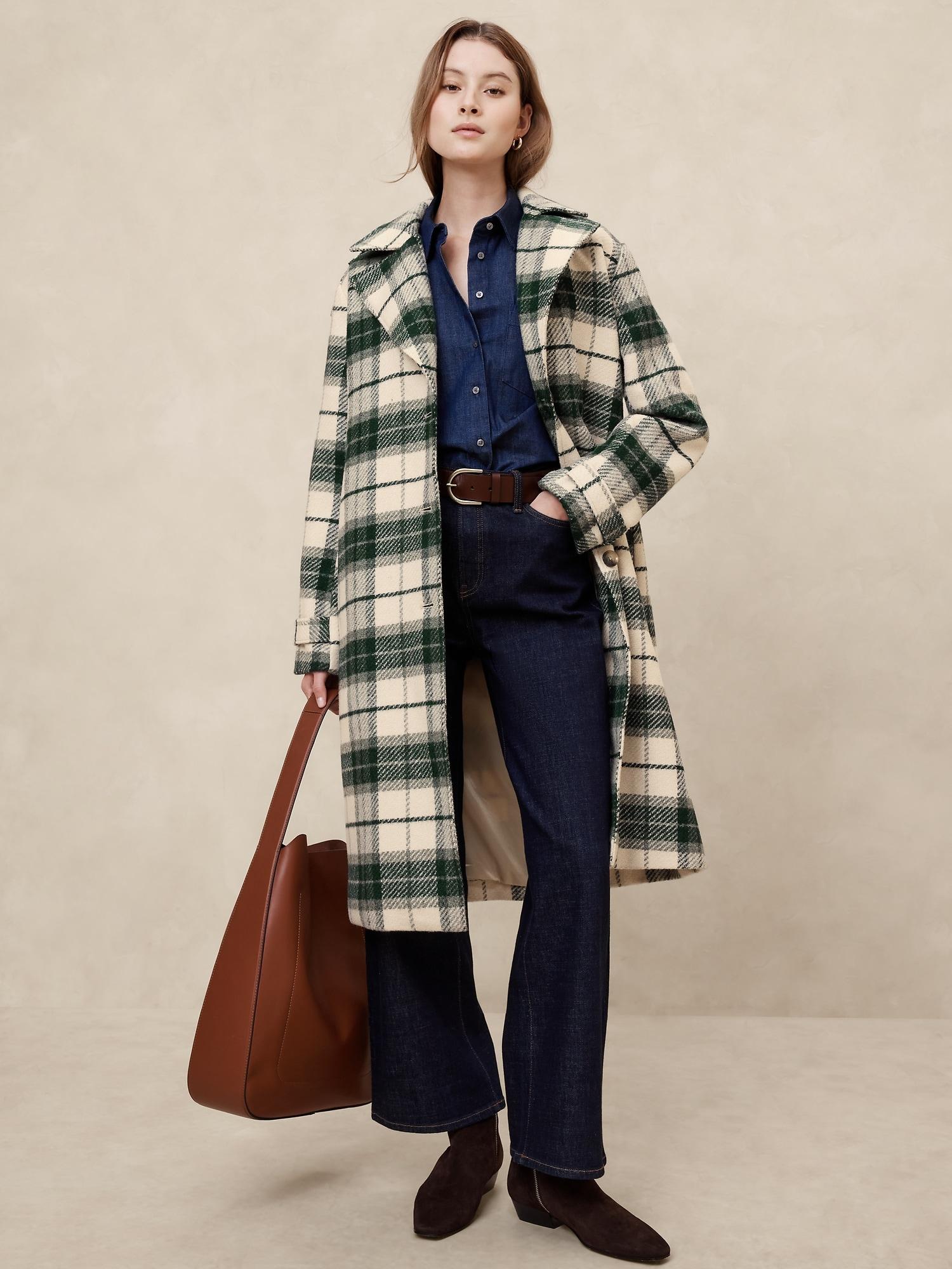 Plaid Coat Product Image