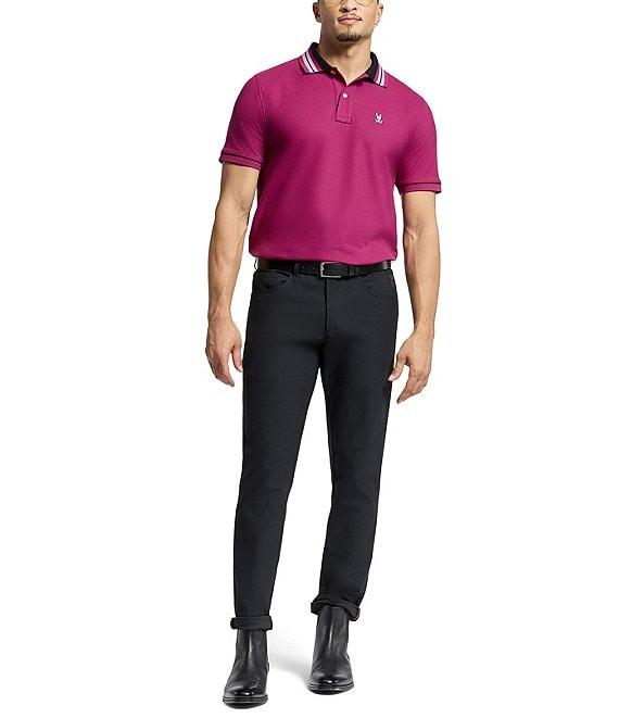 Psycho Bunny Henson Pique Short Sleeve Polo Shirt Product Image