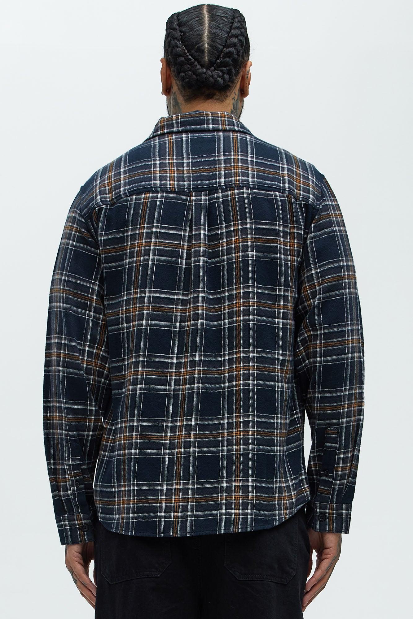 Mansen Flannel Shirt - Black/combo Product Image