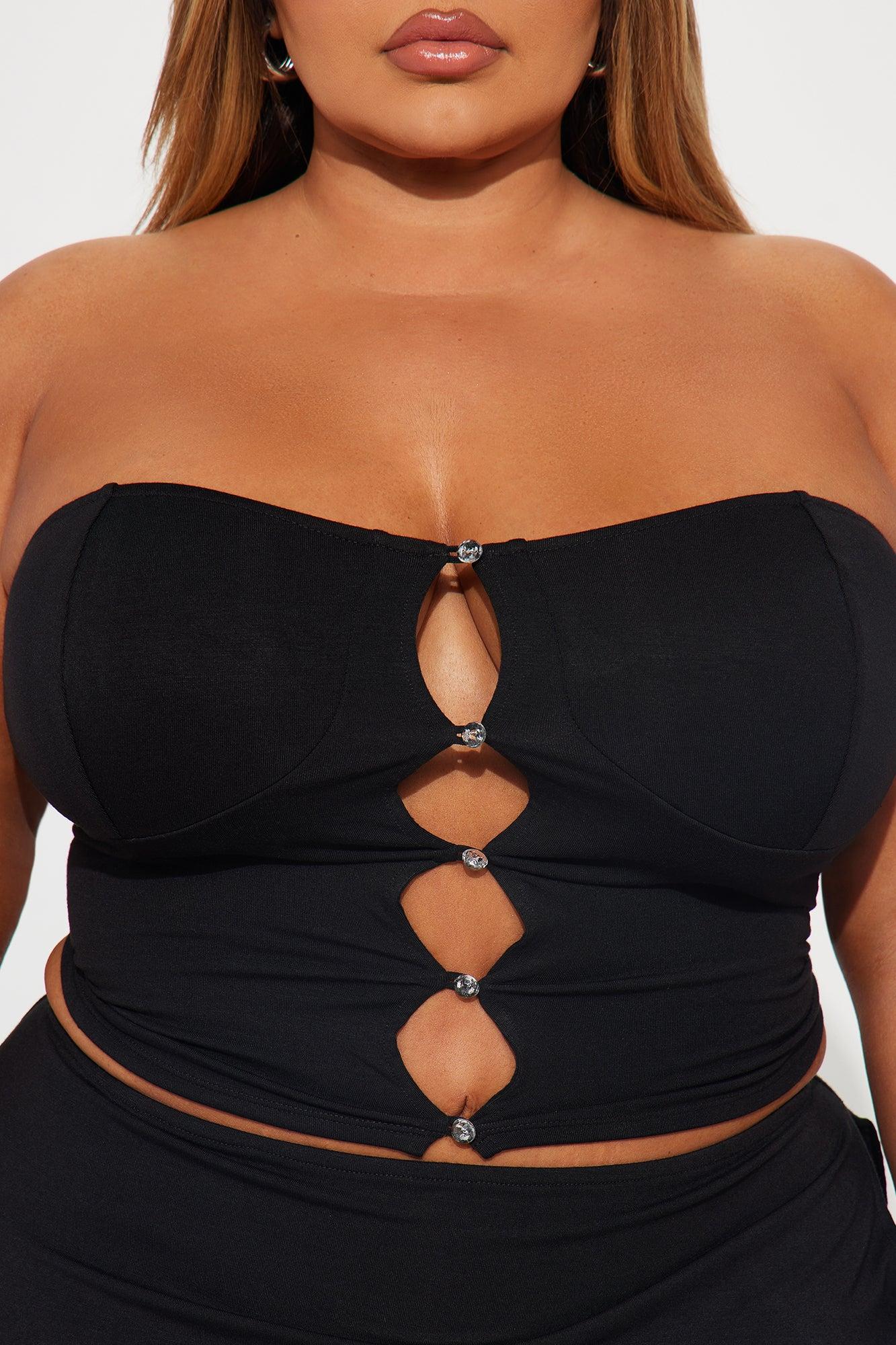 Gemma Micro Mini Skirt Set - Black Product Image