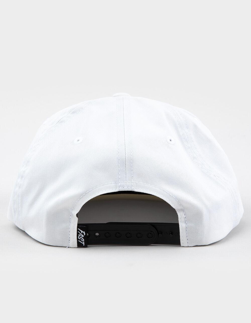 FASTHOUSE Krest Snapback Hat - WHITE Product Image