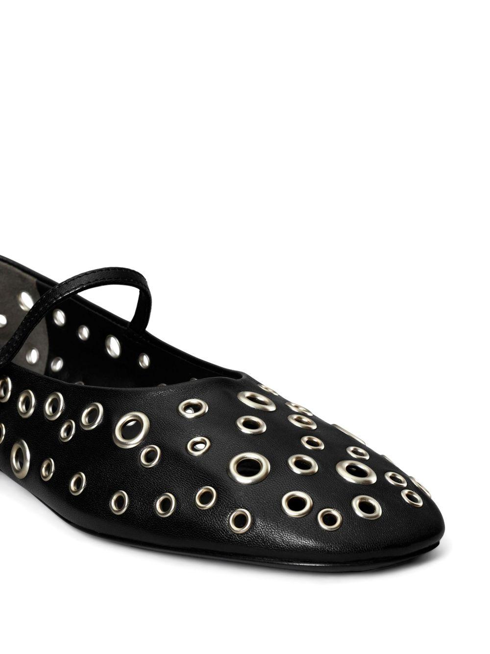 eyelet-embellished ballet flats Product Image