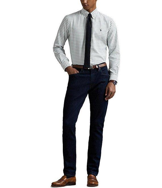 Polo Ralph Lauren Classic Fit Performance Stretch Oxford Long Sleeve Woven Shirt Product Image
