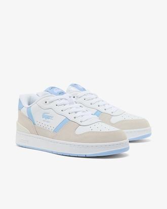 Women's T-Clip Set Leather Sneakers Product Image