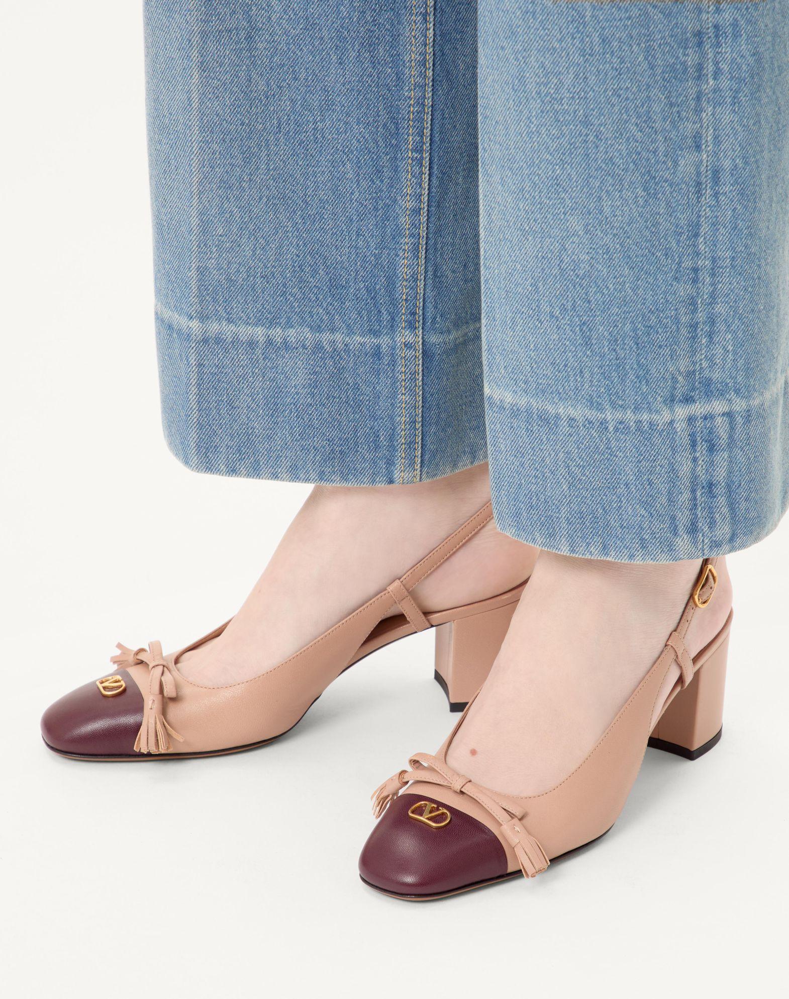 Valet Du Roi Kidskin Slingback Pumps 60Mm Product Image