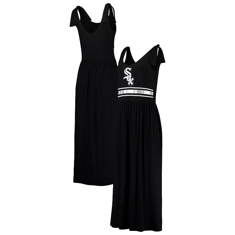 Women's G-III 4Her by Carl Banks Black Chicago White Sox Game Over Maxi Dress,  Product Image
