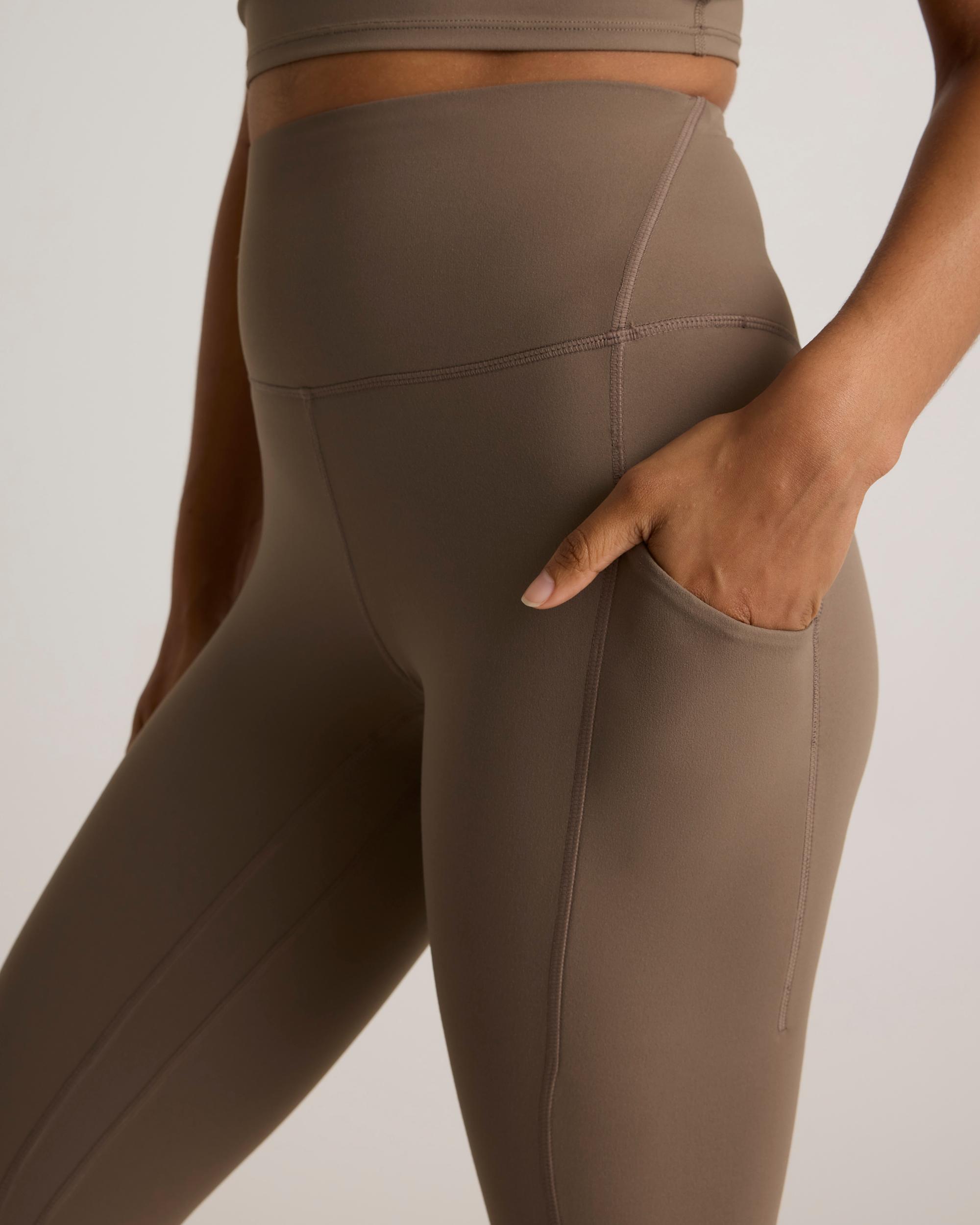Quince | Women's Ultra-Form High-Rise Pocket Legging Nylon/Spandex Product Image
