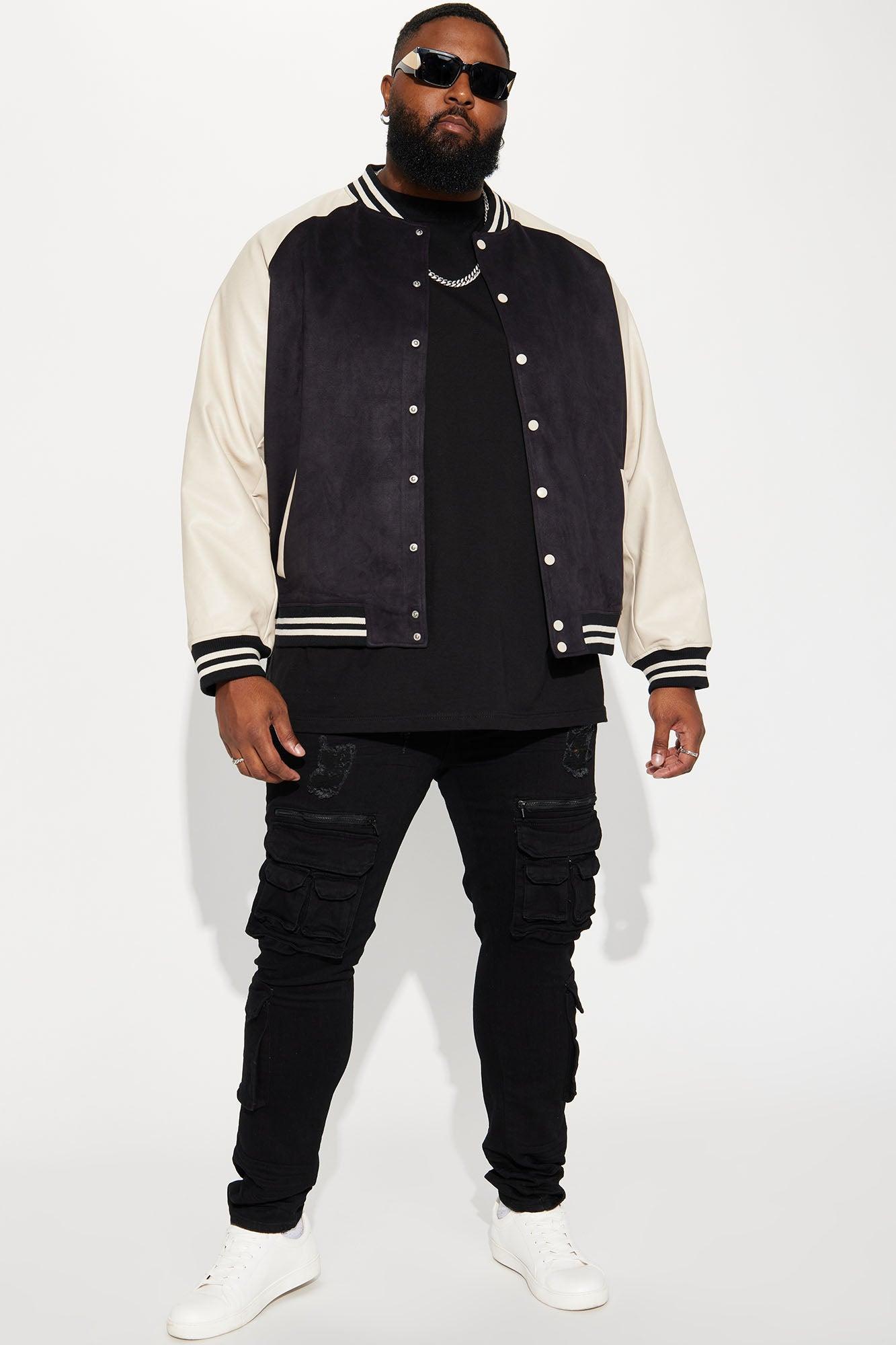 Holy Ghost Stacked Skinny Cargo Jeans - Black Product Image