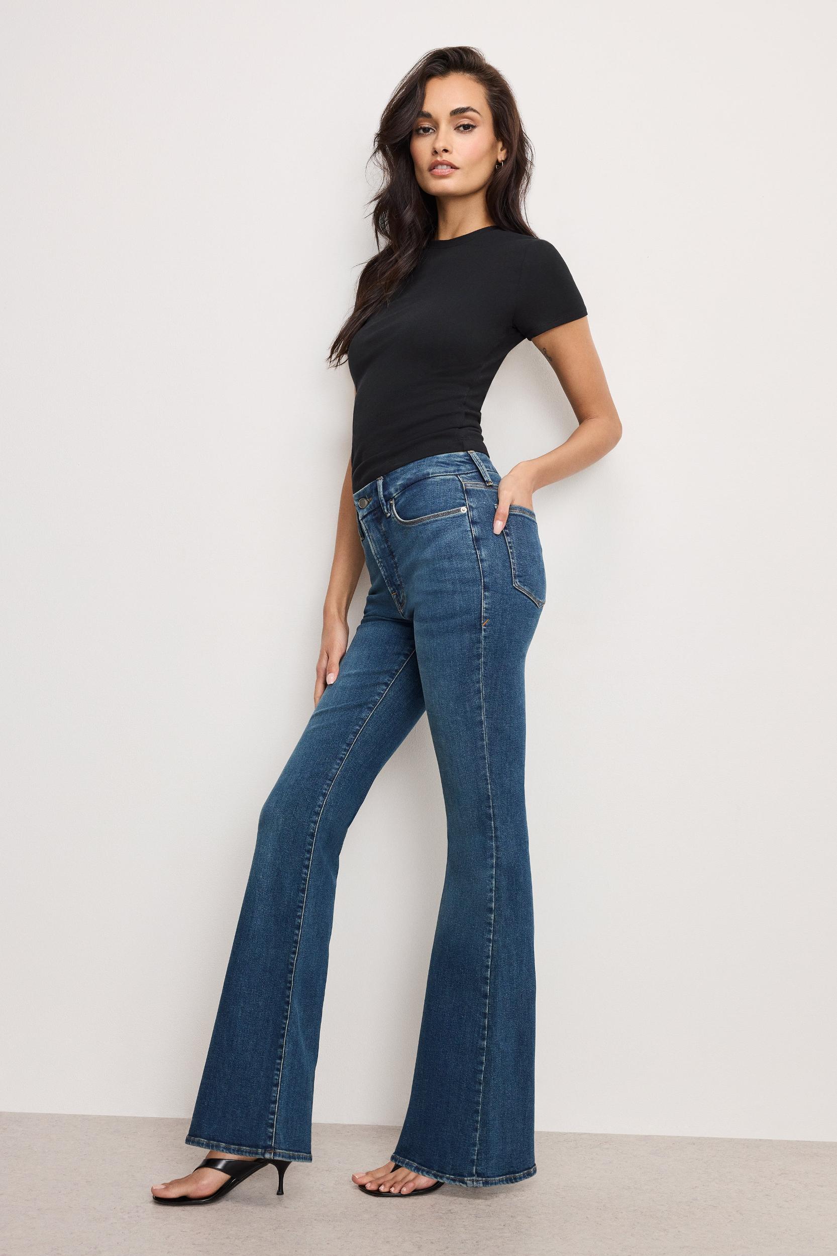 GOOD LEGS FLARE JEANS | BLUE004 Product Image