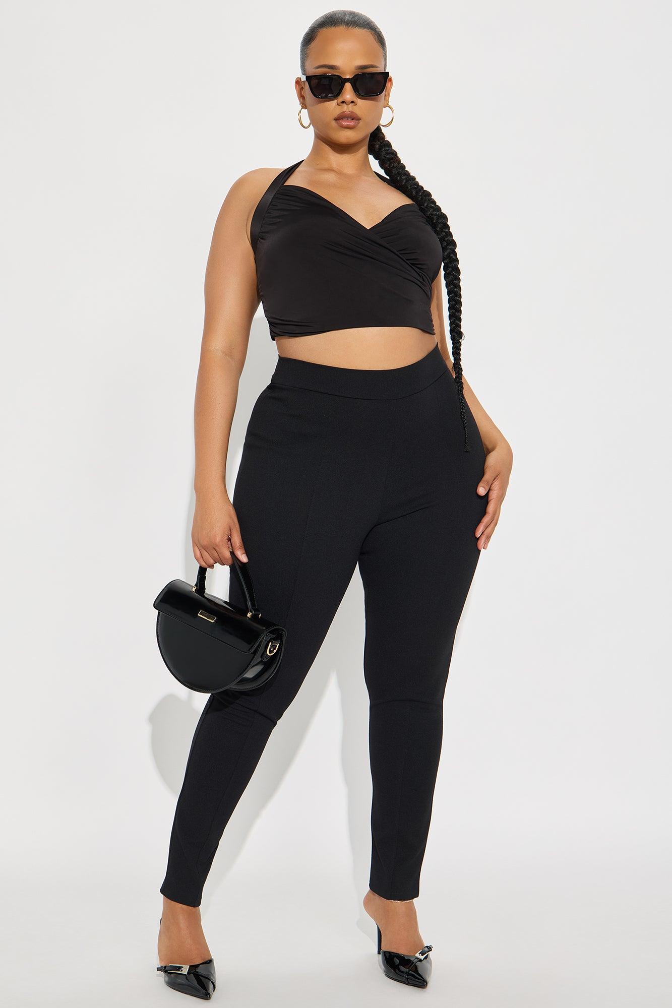 Good For You Crepe Skinny Pant - Black Female Product Image