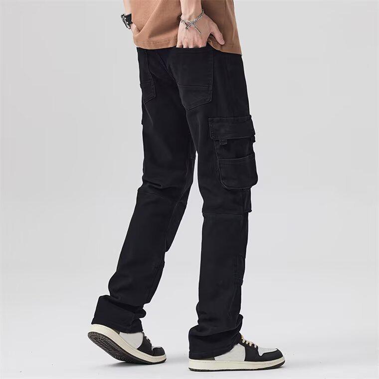 Sopula American High Street Multi-Pocket Work Jeans Product Image