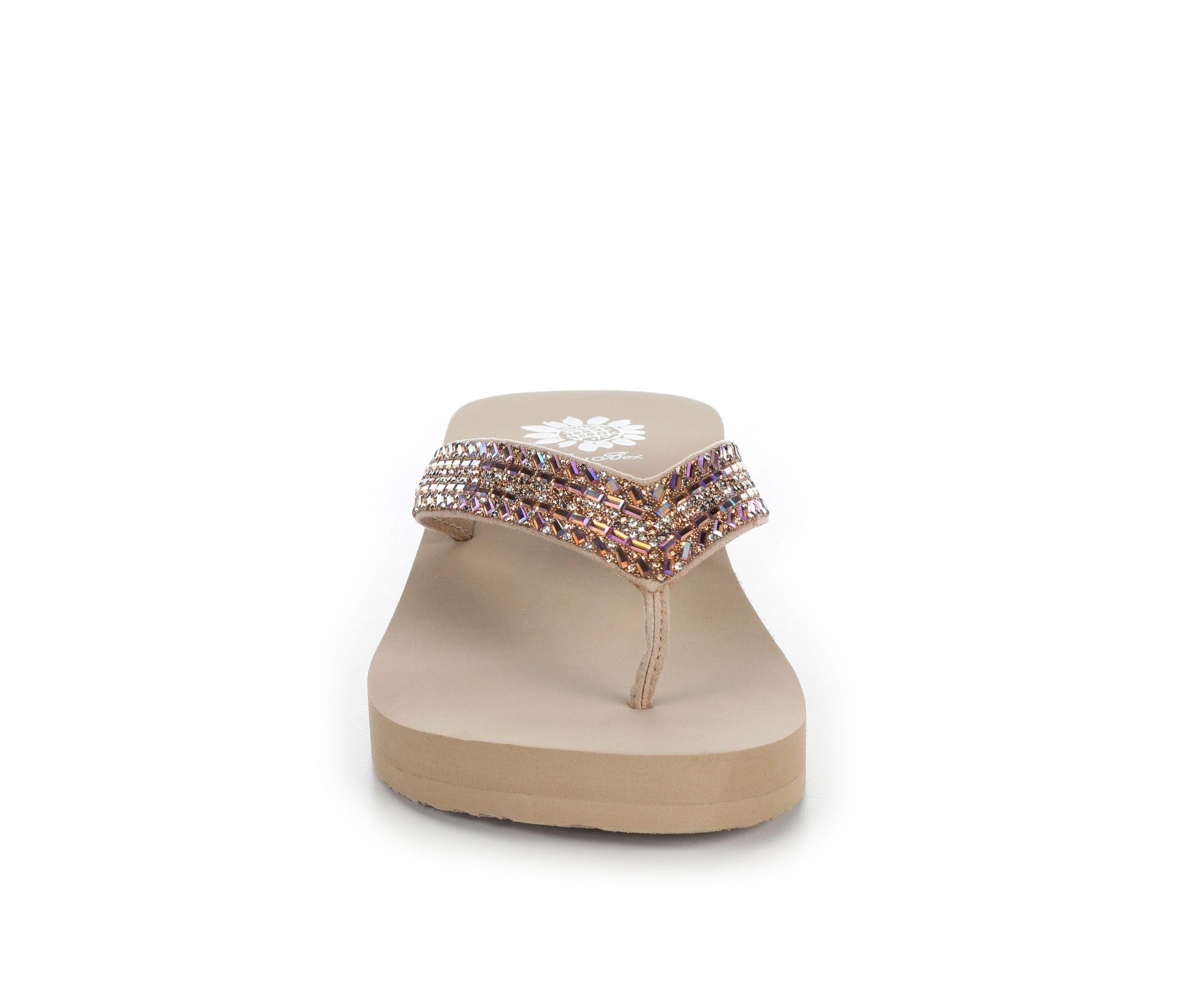 Women's Yellow Box Jovina Wedge Flip-Flops Product Image